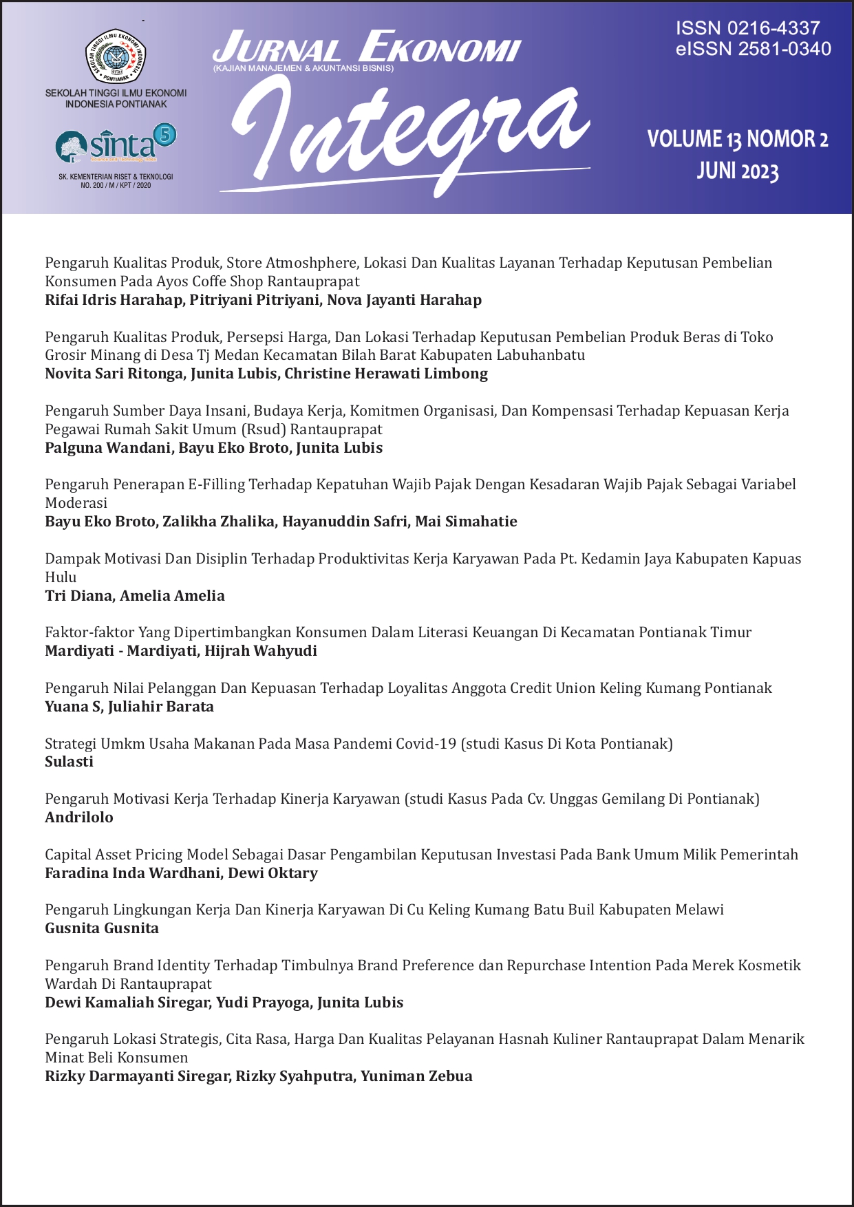 Cover Page