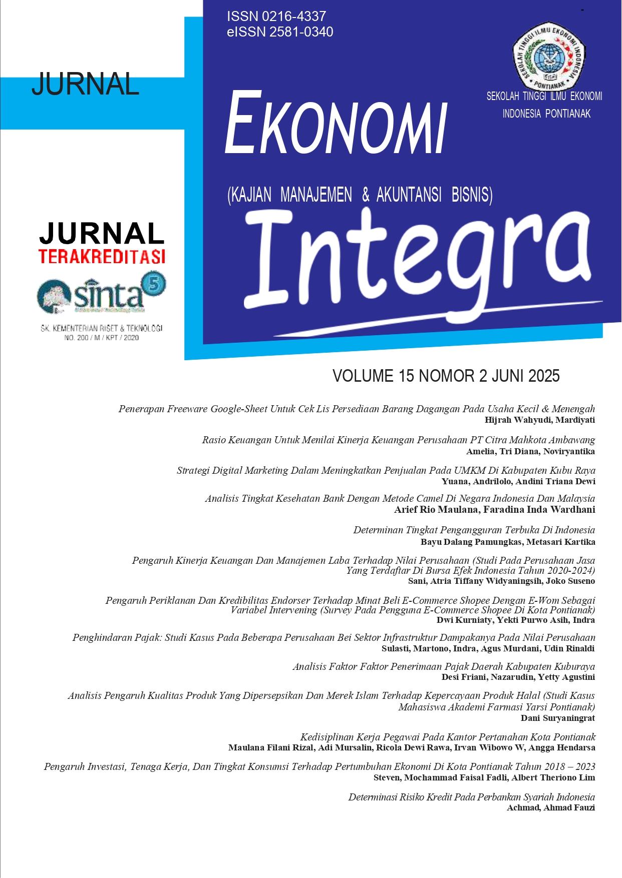 Cover Page